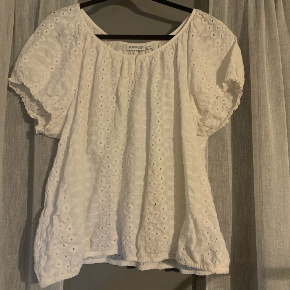 Eyelet Top